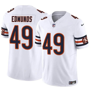 Tremaine Edmunds Chicago Bears white FUSE jersey