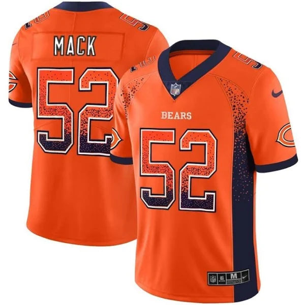 Chicago Bears #52 Khalil Mack Rush Color Jersey