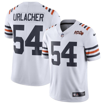 Chicago Bears #54 Brian Urlacher White 2019 100th Jersey