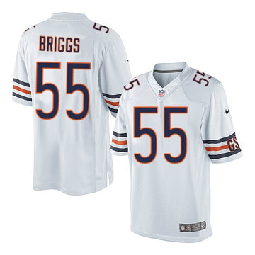 Chicago Bears #55 Lance Briggs White Jersey