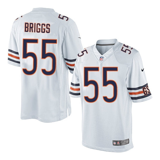 Chicago Bears #55 Lance Briggs White Jersey