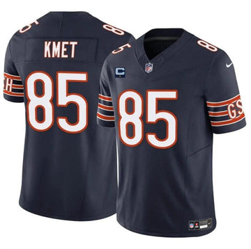 Cole Kmet Chicago Bears navy FUSE jersey