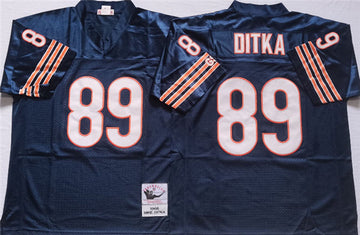Chicago Bears #89 DITKA Navy Jersey