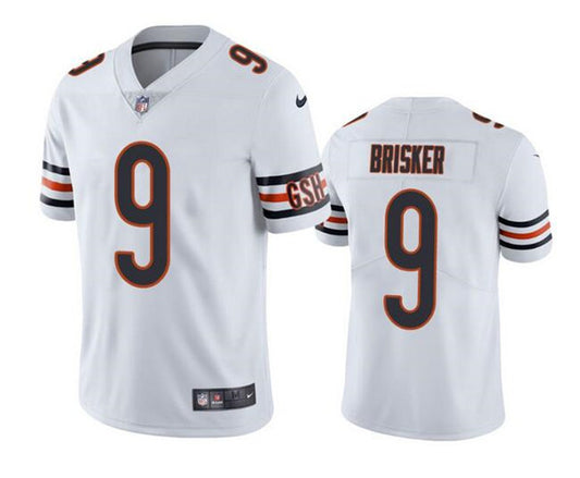 Chicago Bears #9 Jaquan Brisker White Jersey
