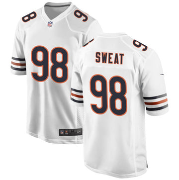 Chicago Bears #98 Montez Sweat White Football Game Jersey