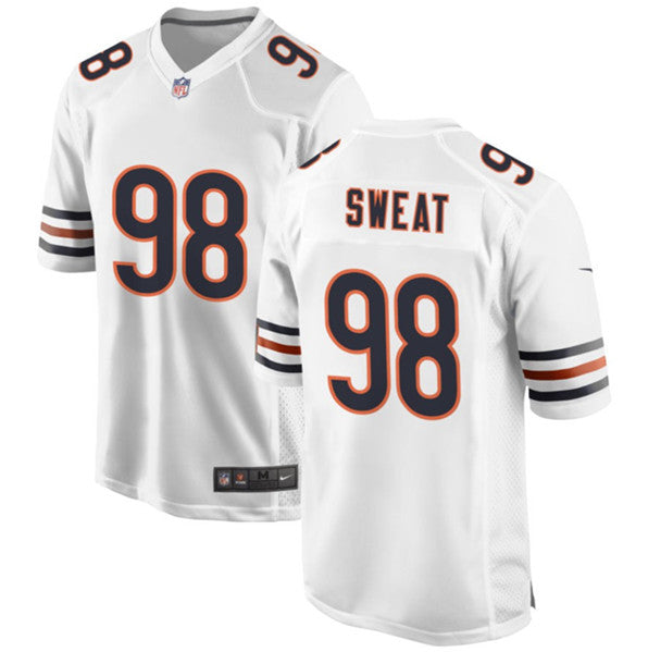 Chicago Bears #98 Montez Sweat White Football Game Jersey