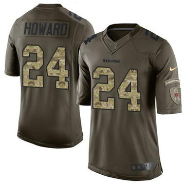 Chicago Bears Custom Green Salute to Service Jersey