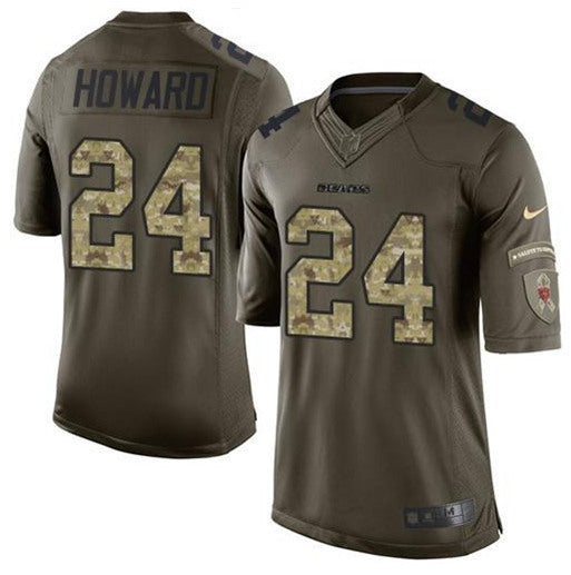 Chicago Bears Custom Green Salute to Service Jersey