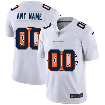 Chicago Bears Customized White 2020 Team Big Logo Jersey