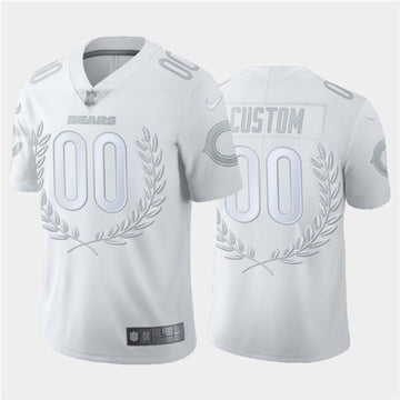 Chicago Bears Customized White MVP Jersey