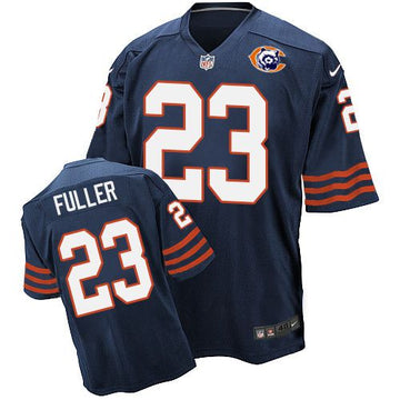 Chicago Bears Navy Custom Elite Jersey