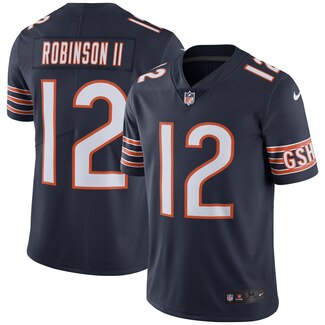 Chicago Bears#12 Allen Robinson II Navy Blue Jersey