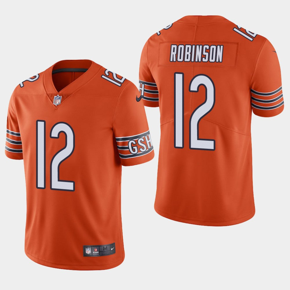 Chicago Bears#12 Allen Robinson Orange Jersey