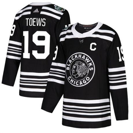 Jonathan Toew Chicago Blackhawks black Winter Classic jersey
