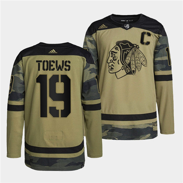 Jonathan Toews Chicago Blackhawks camo Camo jersey