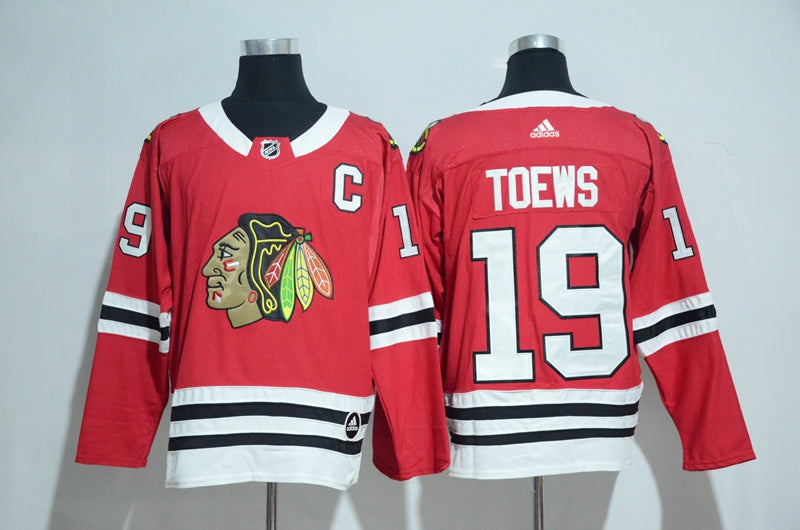 Jonathan Toews Chicago Blackhawks red jersey