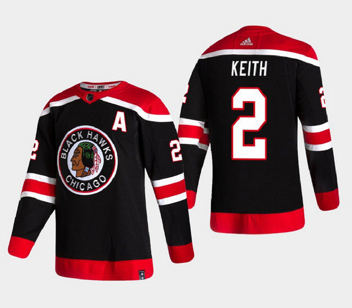 Duncan Keith Chicago Blackhawks black jersey