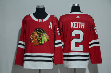 Duncan Keith Chicago Blackhawks red jersey