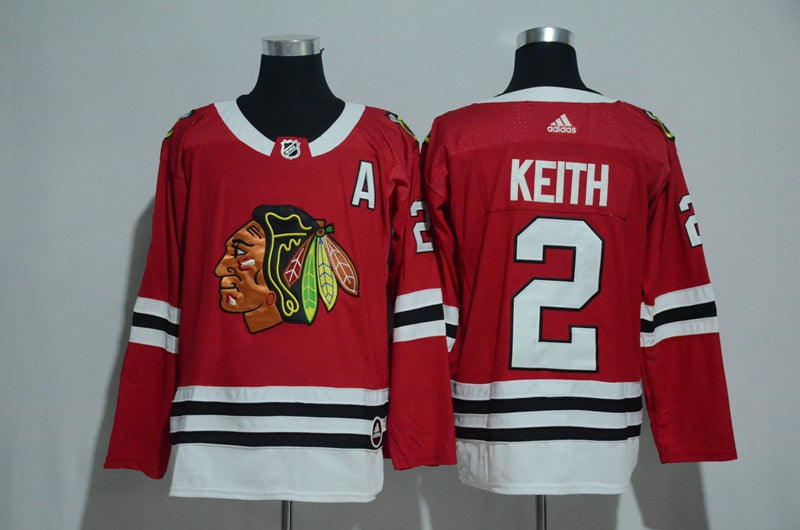 Duncan Keith Chicago Blackhawks red jersey