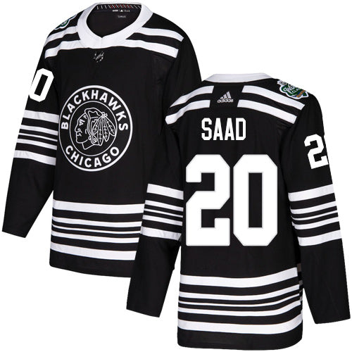 Brandon Saad Chicago Blackhawks black Winter Classic jersey