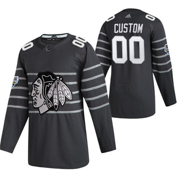 Chicago Blackhawks grey jersey