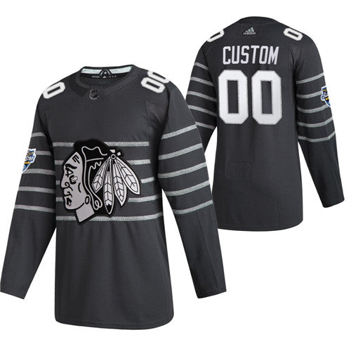 Chicago Blackhawks grey jersey