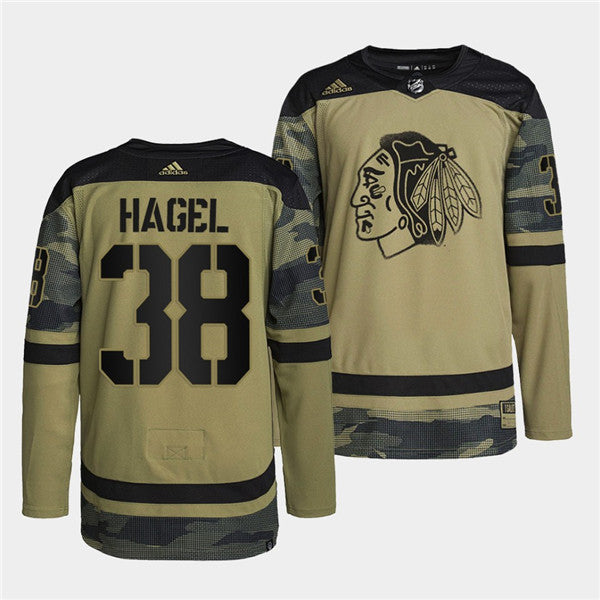 Brandon Hagel Chicago Blackhawks camo Camo jersey