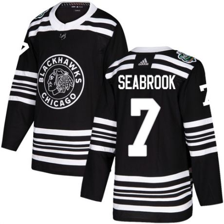 Brent Seabrook Chicago Blackhawks black Winter Classic jersey