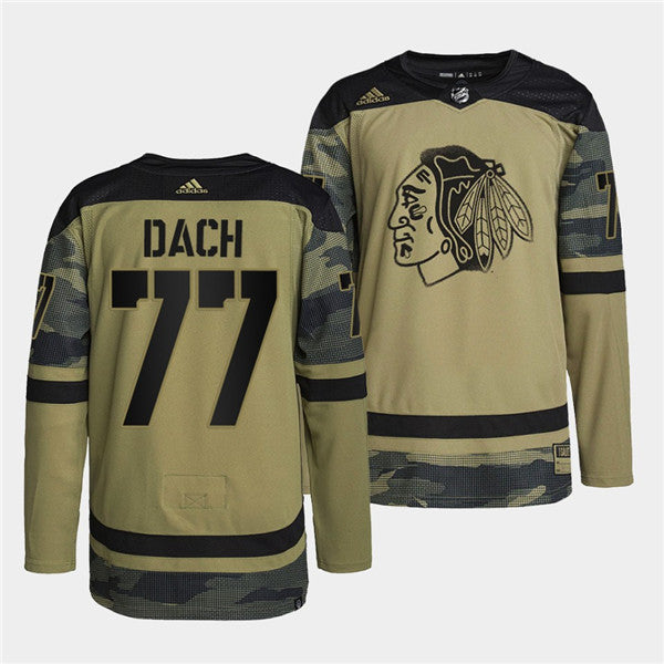 Kirby Dach Chicago Blackhawks camo Camo jersey
