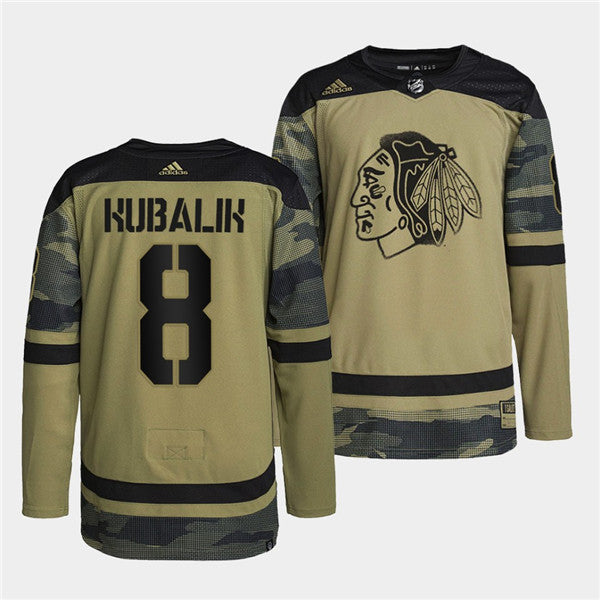 Dominik Kubalik Chicago Blackhawks camo Camo jersey