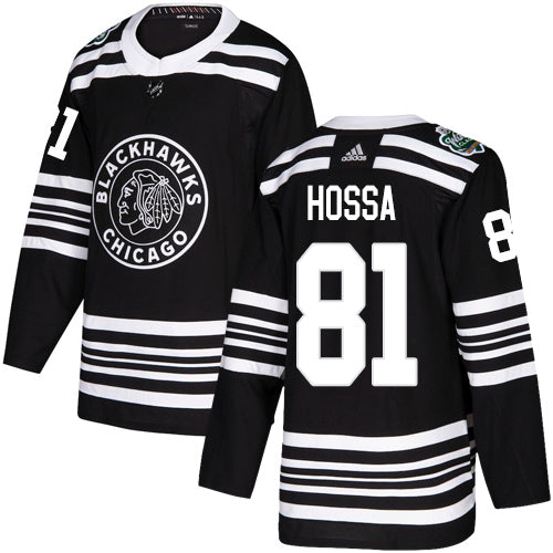 Marian Hossa Chicago Blackhawks black Winter Classic jersey