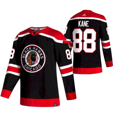 Patrick Kane Chicago Blackhawks black Reverse Retro jersey