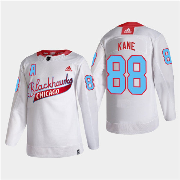 Patrick Kane Chicago Blackhawks white jersey