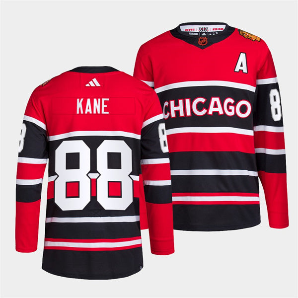 Patrick Kane Chicago Blackhawks red Reverse Retro jersey