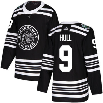Bobby Hull Chicago Blackhawks black Winter Classic jersey