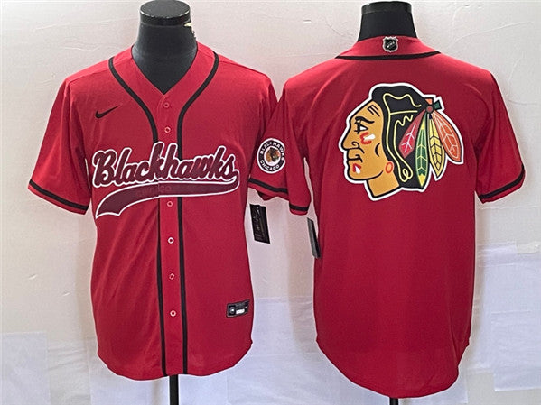 Chicago Blackhawks red jersey