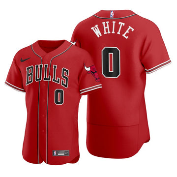 Coby Chicago Bulls white jersey