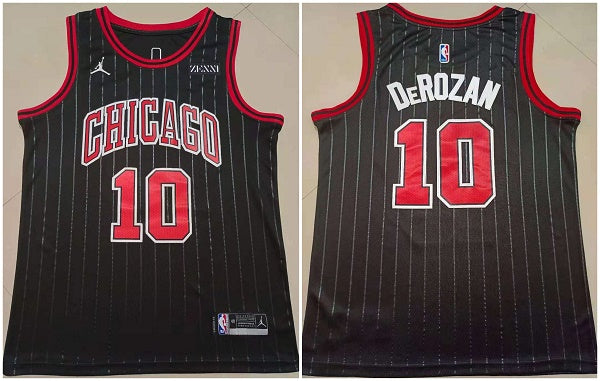 DeMar DeRozan Chicago Bulls black jersey