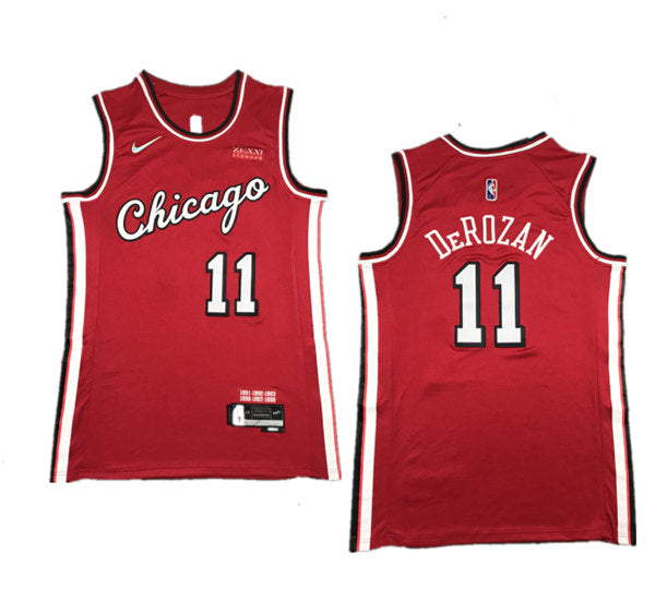 DeMar DeRozan Chicago Bulls red jersey