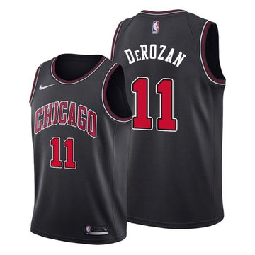 DeMar DeRozan Chicago Bulls black jersey