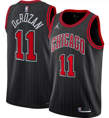 DeMar DeRozan Chicago Bulls black jersey