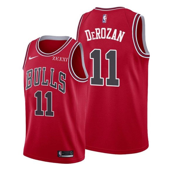 DeMar DeRozan Chicago Bulls red jersey