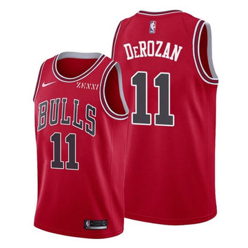 DeMar DeRozan Chicago Bulls red jersey