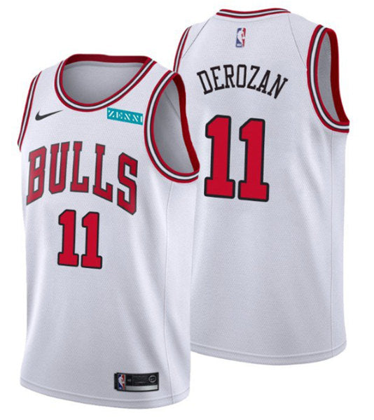 DeMar DeRozan Chicago Bulls white jersey