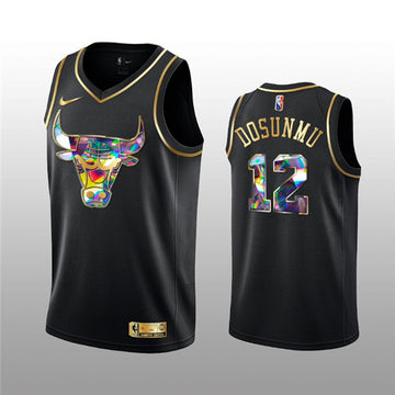 Ayo Dosunmu Chicago Bulls black jersey