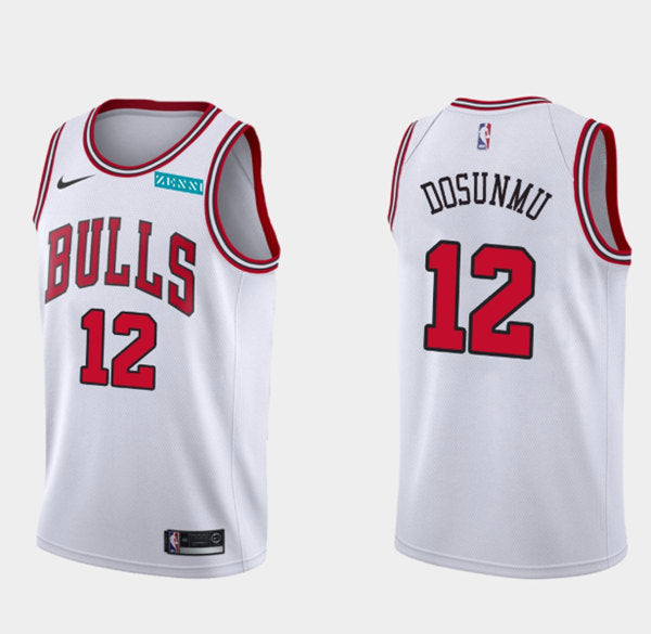Ayo Dosunmu Chicago Bulls white jersey