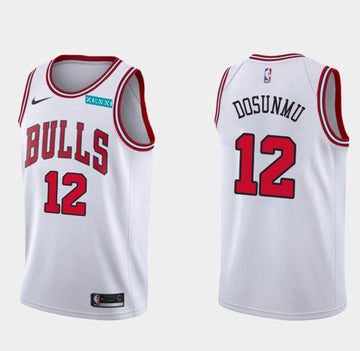 Ayo Dosunmu Chicago Bulls white jersey