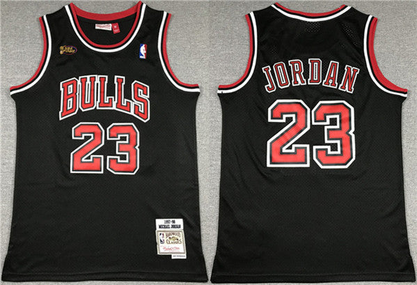 Michael Jordan Chicago Bulls black jersey