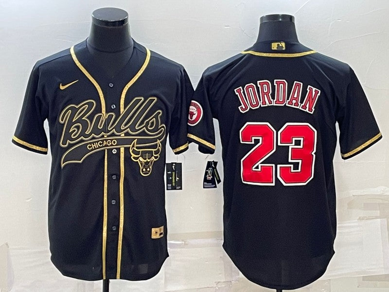 Michael Jordan Chicago Bulls black jersey