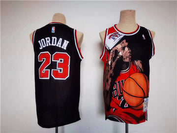Michael Jordan Chicago Bulls black jersey